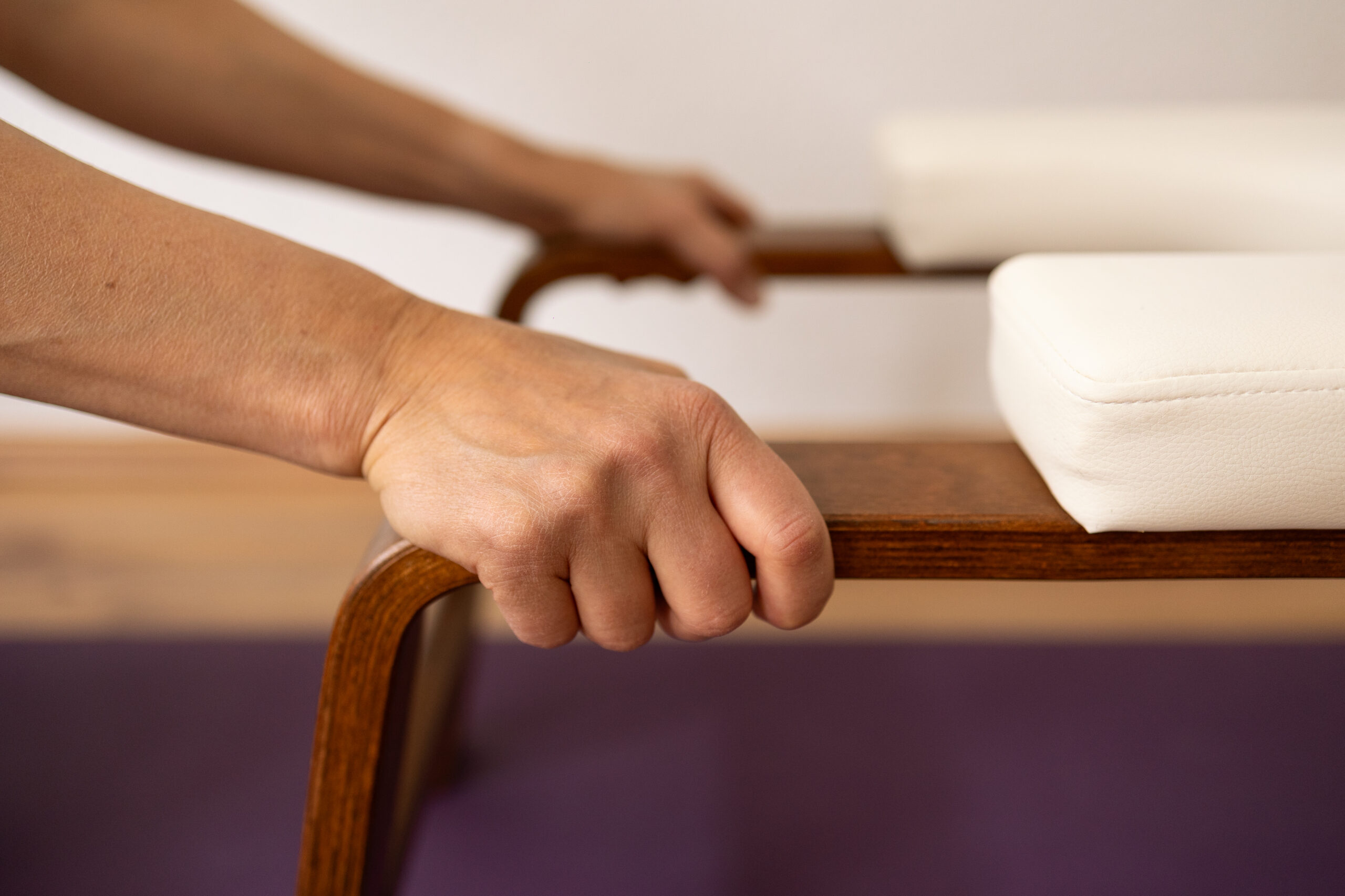 Simone Tump am FeetUp Hocker